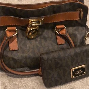 MK purse and wallet